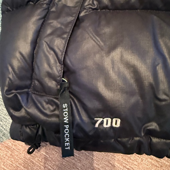 The North Face Vintage Nuptse Puffer Vest 700 Goose Down Black Women’s M - Picture 5 of 9
